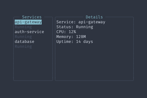 MasterDetailView preview