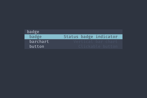 SearchBar preview