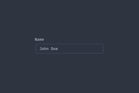 TextField preview