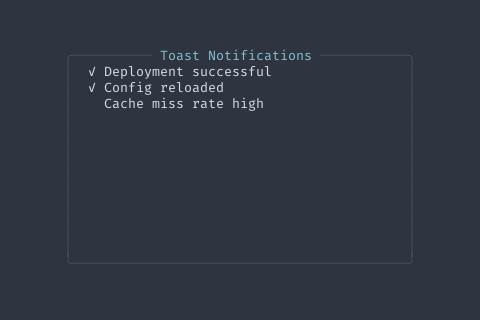ToastManager preview